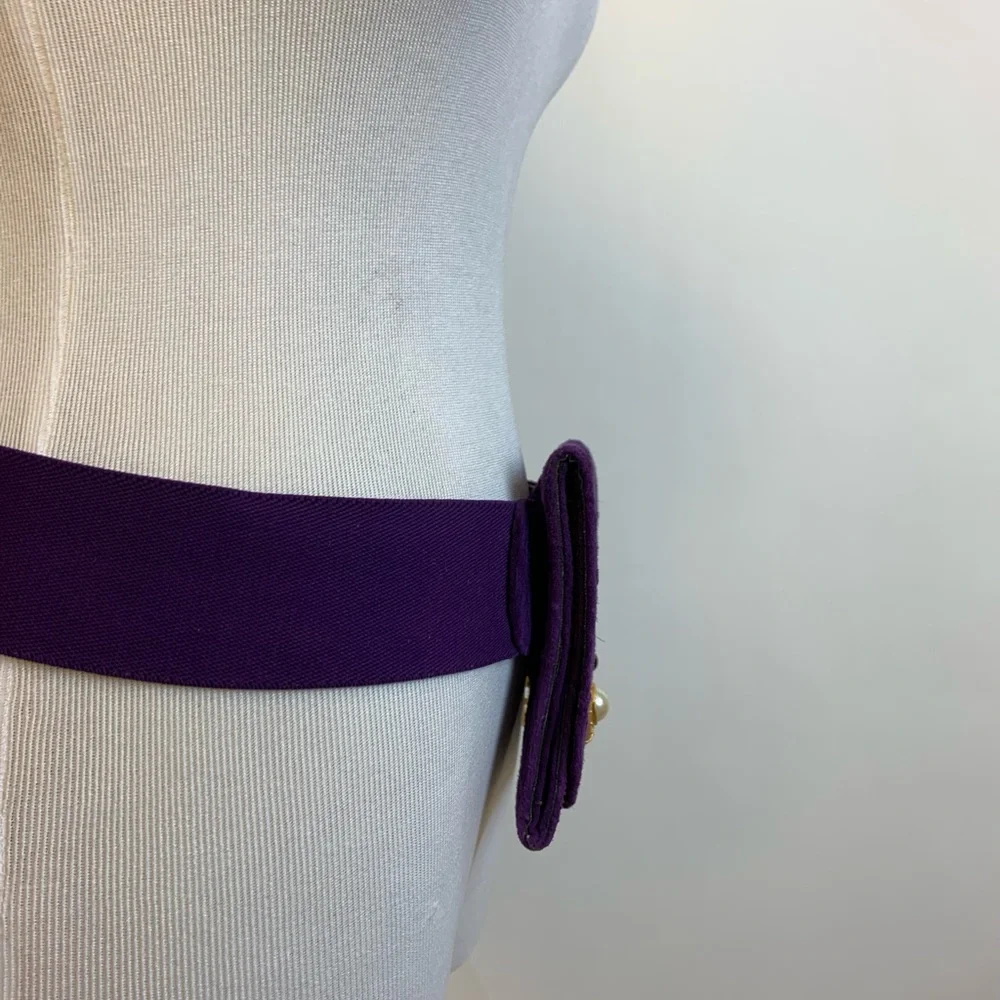 Vintage Suede Belt w/Gold Chains SOLD!!! - Picture 7 of 14